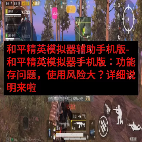 和平精英模拟器辅助手机版-和平精英模拟器手机版：功能存问题，